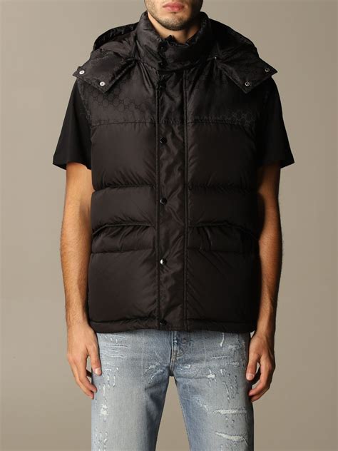 gucci shipsckeenlong vest|Gucci men's jacket.